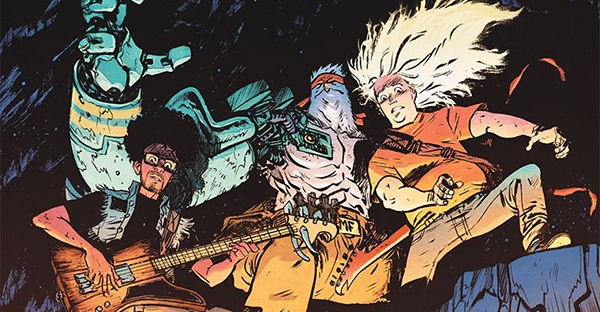 Daniel Warren Johnson Shreds on the Metal Blockbuster, Murder Falcon