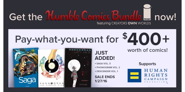 The Humble Comics Bundle: Image Comics featuring Creators Own Worlds [Sale]