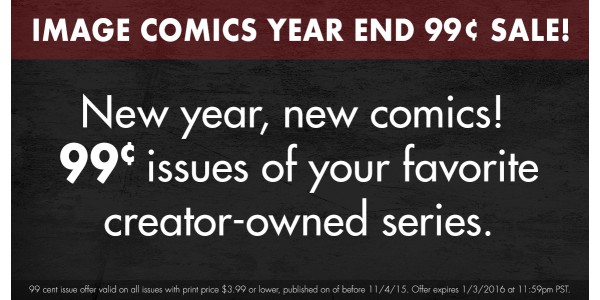 Image Comics Year-End 99 Cent Sale!