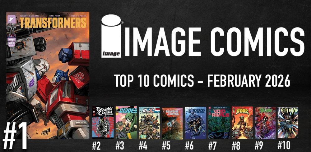 TOP 10 IMAGE COMICS FEBRUARY 2026