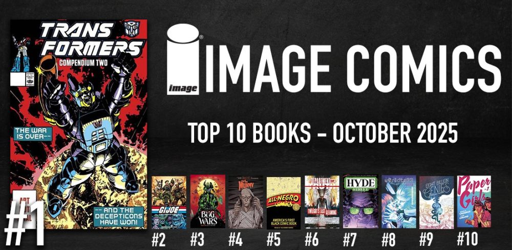 Image Comics Top 10 Books October 2025
