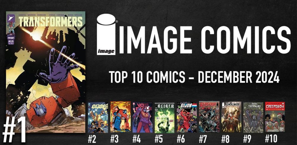 IMAGE COMICS TOP 10 COMICS DECEMBER 2024