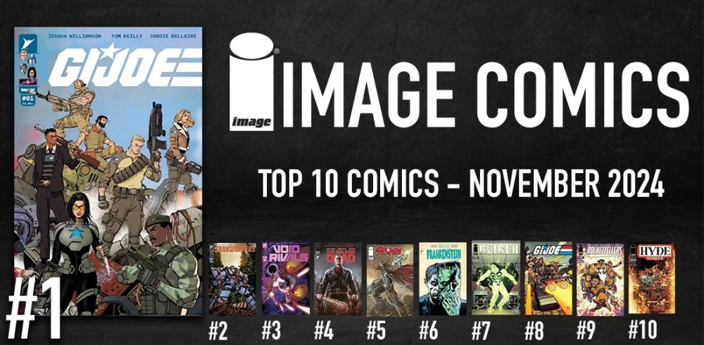 Top 10 Comics November 2024 Image Comics