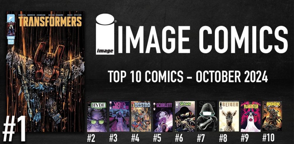 Image Comics Top 10 Comics October 2024