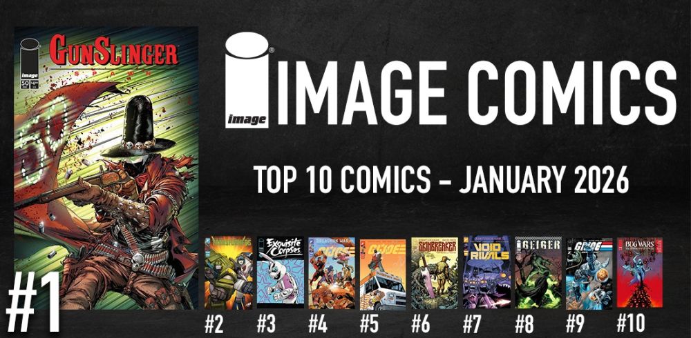 IMAGE COMICS TOP 10 JANUARY 2026