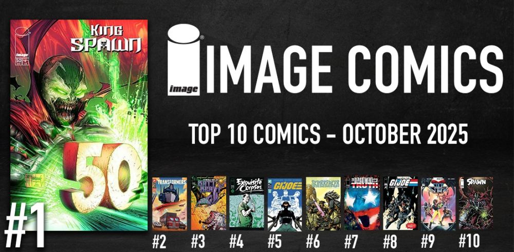 Image Comics Top 10 Comics October 2025