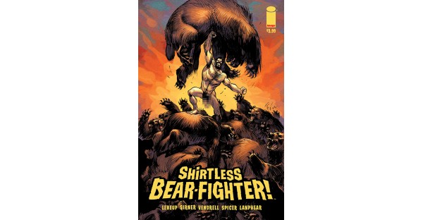 SHIRTLESS BEAR-FIGHTER pulls no punches with Nude "Beariant" cover