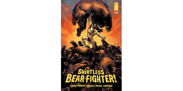 SHIRTLESS BEAR-FIGHTER pulls no punches with Nude "Beariant" cover