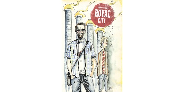 Jeff Lemire's ROYAL CITY interior artwork revealed
