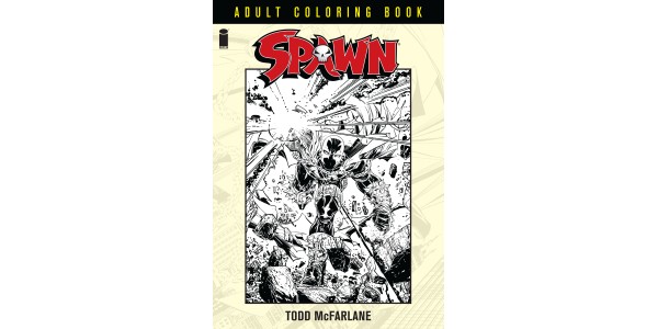 Be part of the legacy with SPAWN COLORING BOOK