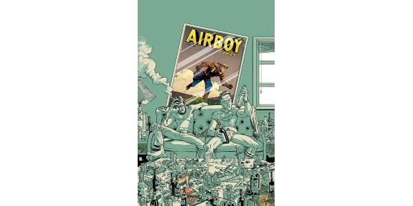 In the Forthcoming AIRBOY, James Robinson and Greg Hinkle Jump into the World of Comics