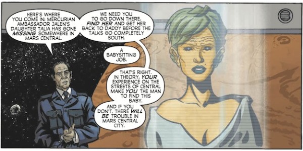 Hardboiled Crime Meets Sci-Fi in RED CITY