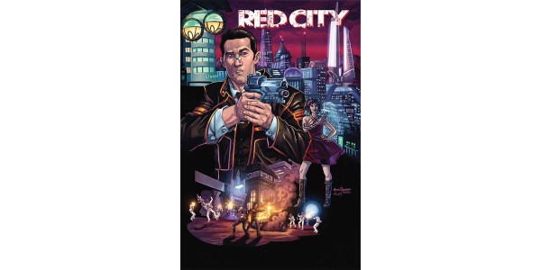 RED CITY #1 is a high stakes crime noir... on planet Mars