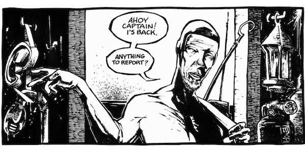 Shadowline Comics' THE SUPERANNUATED MAN coming this April