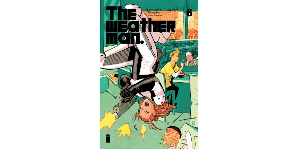THE WEATHERMAN unveils Jerome Opeña and Cliff Chiang covers for story arc finale