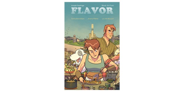 Delectable culinary fantasy FLAVOR served up in trade paperback
