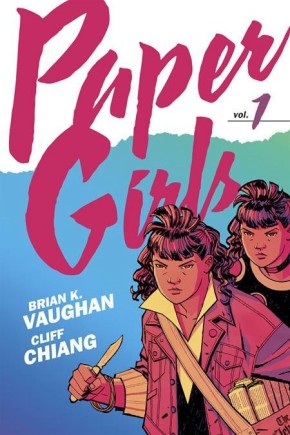 Paper Girls Backpack Edition TP, Vol. 1 cover