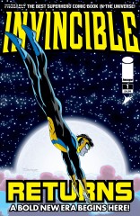 INVINCIBLE RETURNS FACSIMILE EDITION #1