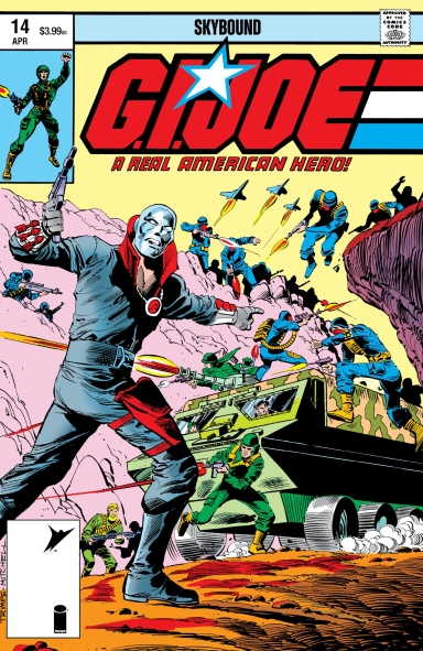 GI JOE A REAL AMERICAN HERO #14 HAMA FILES EDITION