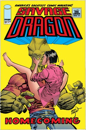 SAVAGE DRAGON #281 cover