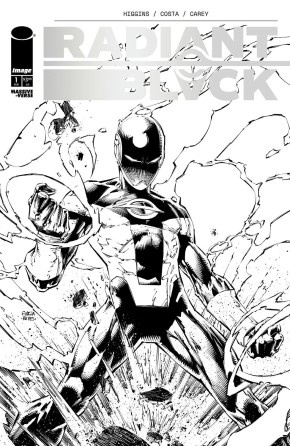 Radiant Black And White #1 cover