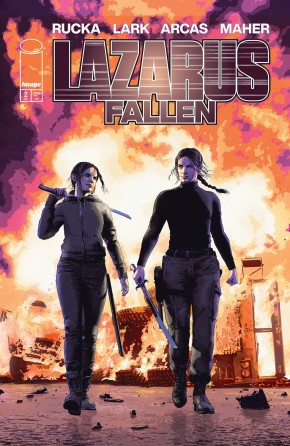Lazarus Fallen #2 cover