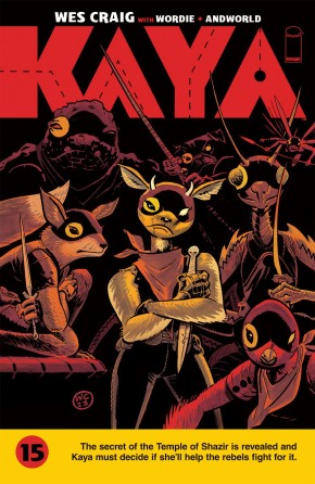 Kaya #15 cover