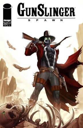Gunslinger Spawn #36 cover