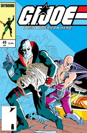 GI JOE A REAL AMERICAN HERO #49 HAMA FILES EDITION cover