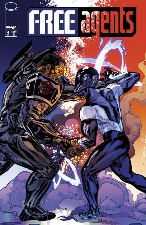 Free Agents #4 cover