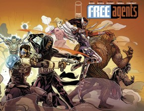 Free Agents #1 cover