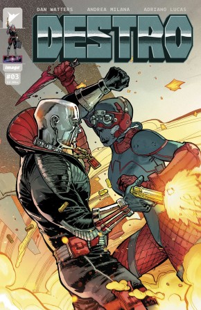 Destro #3 (of 5) cover