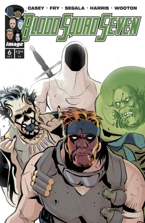 Blood Squad Seven #6 cover