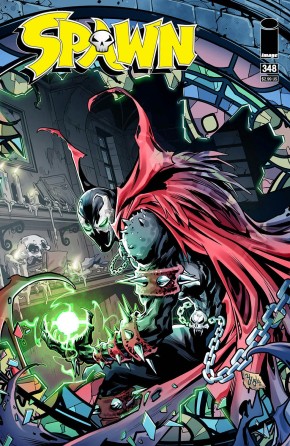 Spawn #348 cover