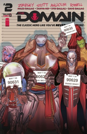 The Domain #2 (of 5) cover