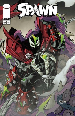 Spawn #360 cover
