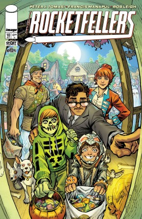 The Rocketfellers #10 cover
