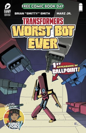 Transformers Worst Bot Ever FCBD 2025 Special #1 cover