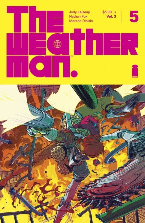 The Weatherman #5 (of 7) cover
