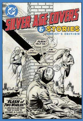 DC SILVER AGE COVERS AND STORIES ARTIST'S EDITION HC cover