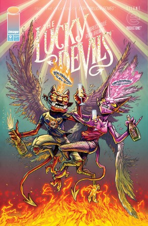 THE LUCKY DEVILS #9 cover