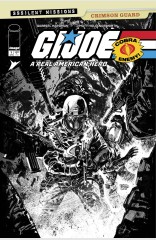 GI JOE A REAL AMERICAN HERO SSSILENT MISSIONS CRIMSON GUARD #1 (ONE SHOT)