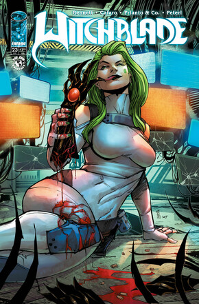 WITCHBLADE #23 CVR A GIUSEPPE CAFARO & ARIF PRIANTO (MR) cover