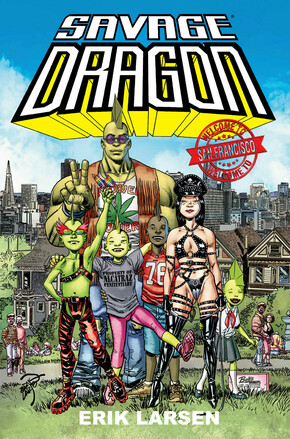 SAVAGE DRAGON WELCOME TO SAN FRANCISCO TP (MR) cover