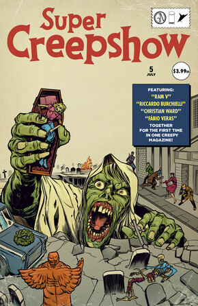 SUPER CREEPSHOW #5 (OF 5) CVR A PYE PARR (MR) cover