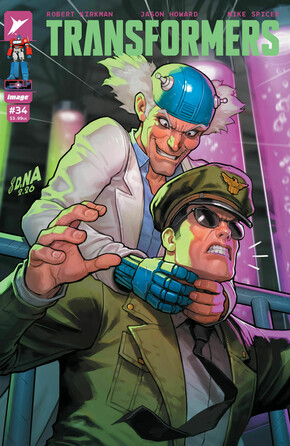 TRANSFORMERS #34 CVR A DAVID NAKAYAMA cover