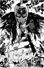 DO A POWERBOMB BLACK AND WHITE #1 (OF 3) CVR A DANIEL WARREN JOHNSON
