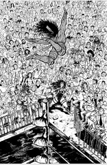 DO A POWERBOMB BLACK AND WHITE #1 (OF 3) CVR A DANIEL WARREN JOHNSON