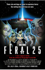FERAL #25 CVR A TONY FLEECS & TRISH FORSTNER WRAPAROUND