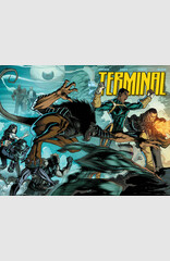 TERMINAL #1 CVR A ANDY KUBERT & DAVE MCCAIG CONNECTING WRAPAROUND (MR)